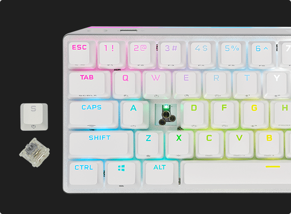 K70 PRO MINI WIRELESS 60% Mechanical CHERRY MX Speed Switch 